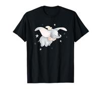 Disney Classic Dumbo and Magic Feather Watercolor T-Shirt T-Shirt