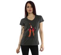 Disney Women's Classic Jafar Cotton T-Shirt in Mid Grey | Size: 2XL Disney Mid Grey 2XL