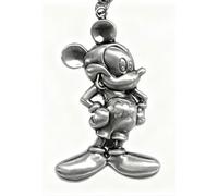 Disney Classic Mickey 2D Pewter Keyring,Multi-colored,1"