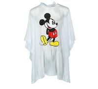 Disney Classic Mickey Mouse Rain Poncho, Clear