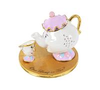 Disney Classic Mrs Potts and Chip Beauty and the Beast Trinket Box