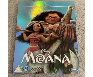 DISNEY CLASSICS 55 : MOANA (BLU RAY) RARE ITEM NEW SEALED + COVER