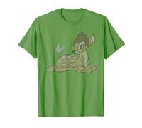 Disney Classics Bambi Butterfly T-Shirt, Men, Grass Green, X-Large