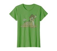 Disney Classics Bambi Butterfly T-Shirt, Women, Grass Green, 3X-Large