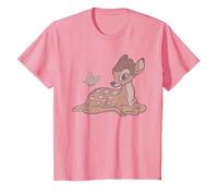 Disney Classics Bambi Butterfly T-Shirt, Youth, Pink, 4T