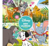 Disney Classics Calendar 2024 - Month to a View Square Planner 30x30cm, Disney Gifts for Women, Men and Kids, Kids Calendar - Official Merchandise