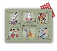 Disney Classics Calendar 2026 Official A4 Family planner Wall Calendar Gift Present with Free Organising Stickers
