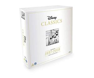 Disney Classics Complete 55 Disk Movie Box Set 1937-2018 [Blu-ray] [Region B]