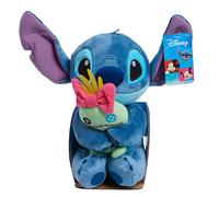 Disney Classics Lil Friends Stitch and Scrump Plush Stuffed Animal, Kids Toys for Ages 2 Up by Just Play