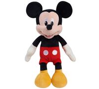 Disney Classics Mickey Mouse Small 10-inch Plushie Stuffed Animal with Sounds, Kids Toys for Ages 2 Up by Just Play