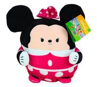 Disney Classics Squashy Podgies 9" 22cm Plush Toys With Embroidered Features - (Minnie)