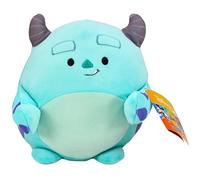 Disney Classics Squashy Podgies 9" 22cm Plush Toys With Embroidered Features - (Sulley)
