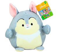 Disney Classics Squashy Podgies 9" 22cm Plush Toys With Embroidered Features - (Thumper)