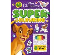 Disney Classics: Super Colouring (Activity kit for kids including 8 felt-tip pens)