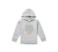 Disney Coco Colorful Day Of The Dead Skull With Miguel & Dante Youth Kids Pull-Over Hoodie, Athletic Heather in Grey | Size: 5-6 Years Disney Grey 5-6 Years