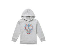 Disney Coco Day Of The Dead Skull With Rivera Family Youth Kids Pull-Over Hoodie, Athletic Heather in Grey | Size: 7-8 Years Disney Grey 7-8 Years