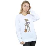 Disney Coco Hector With Guitar Sweatshirt In White White M