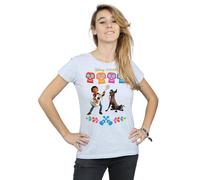 Disney Coco Miguel Logo Cotton T-Shirt In Grey Grey XXL