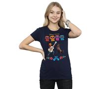 Disney Coco Miguel Logo Cotton T-Shirt In Navy Navy M