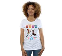 Disney Coco Miguel Logo Cotton T-Shirt In White White S