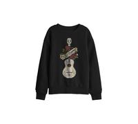 Disney Coco Recuerdame Ernesto'S Famous Guitar Kids Sweatshirt, Black | Size: 9-11 Years Disney Black 9-11 Years