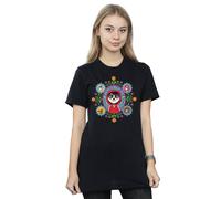 Disney Coco Remember Me Cotton Boyfriend T-Shirt In Black Black L