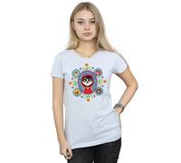 Disney Women's Coco Remember Me Cotton T-Shirt in Grey | Size: Medium Disney Grey M