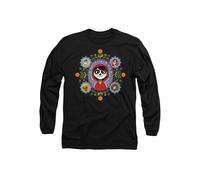 Disney Coco Remember Me With Miguel, Ernesto, Imelda, Dante, Hector Long Sleeve T-Shirt, Black | Size: Medium Disney Black M