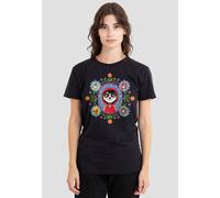 Disney Women's Coco Remember Me With Miguel, Ernesto, Imelda, Dante, Hector T-Shirt, Black | Size: 2XL Disney Black 2XL
