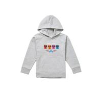 Disney Coco Skull Logo Full Color Youth Kids Pull-Over Hoodie, Athletic Heather in Grey | Size: 9-11 Years Disney Grey 9-11 Years