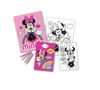 Disney Colouring Set with Notebook Minnie (24x2)