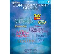 Disney Contemporary Songs for Low Voice (Book & CD): 10 Selections for Singers - Low Voices