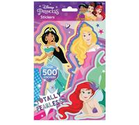 Disney Sticker Sheets - Princess Kids Craft Set - 500+ Stickers - Age 3+
