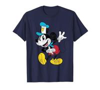 Disney Cruise Captain Mickey Mouse Distressed Retro Vintage T-Shirt