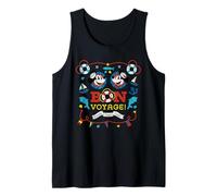 Disney Cruise Mickey & Minnie Mouse Bon Voyage Ship Vacation Tank Top