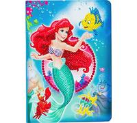 Craft Buddy Crystal Art CANJ-DNY601 The Little Mermaid, Crystal Art Notebook