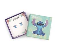 Silver Plated Stitch Stud Earrings