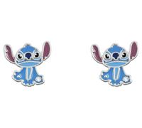 Disney Cubic Zirconia Stone Stitch Stud Earrings