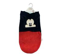 Disney Cudlie Baby Boy Mickey Mouse Swaddle with Mickey Mouse Face Cap