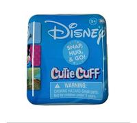 Disney Cutie Cuff Plush Slab Band - Steering Wheel Buddy - Mystery Capsule (1 of 6 Figures at Random) Collect Them All! ((1) Mystery Capsule)