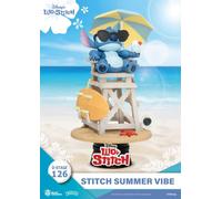 Disney D-Stage PVC Diorama Stitch Summer Vibe 16 c ACC NEW