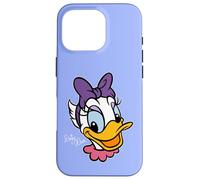 Disney Daisy Duck Big Face Retro Character Trip Matching Case for iPhone 16 Pro