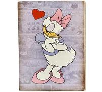 Disney Daisy Duck Duck Magnet (Magnet) for Refrigerator Bedroom Collectible Wood Print 10 x 6 cm