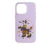 Disney Daisy Duck Halloween Black Cat Trick-or-Treat Icons Case for iPhone 14 Pro Max