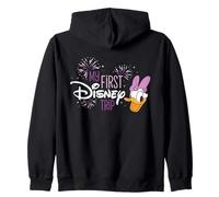 Disney Daisy Duck My First Disney Trip Family Vacation Zip Hoodie