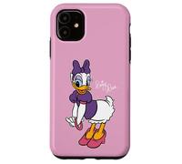 Disney Daisy Duck Retro Character Sassy Pose Trip Matching Case for iPhone 11