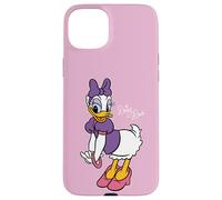 Disney Daisy Duck Retro Character Sassy Pose Trip Matching Case for iPhone 15 Plus