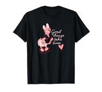 Disney Daisy Duck Retro Vintage Heart Good Things Take Time T-Shirt