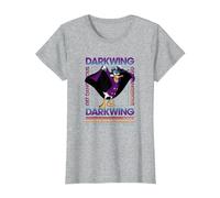 Disney Darkwing Duck Get Dangerous Square T-Shirt, Women, Heather Grey, 3X-Large