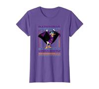 Disney Darkwing Duck Get Dangerous Square T-Shirt, Women, Purple Heather, Large